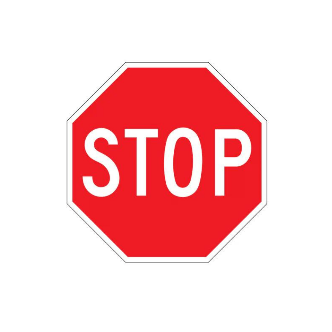 Signage - Stop